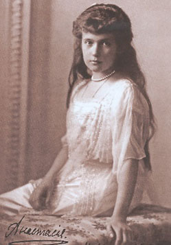 Анастасия Николаевна Романова, Великая княжна, дочь последнего российского императора Николая II