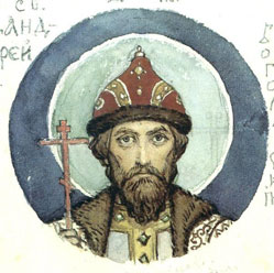 Князь Андрей Боголюбский, художник Виктор Васнецов