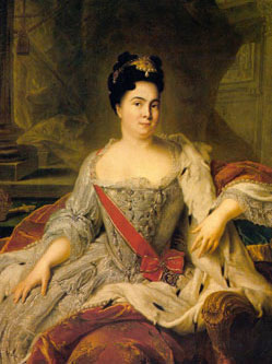 Екатерина I – 1-я императрица всероссийская, вторая жена Петра I