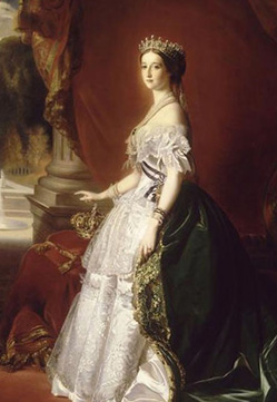 Императрица Франции Евгения, супруга Наполеона III