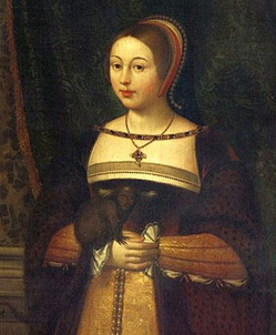 Маргарита Тюдор - королева Шотландии, супруга короля Якова IV.