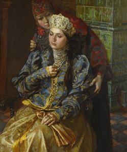 Ксения Борисовна Годунова - русская царевна, дочь царя Бориса Годунова и сестра царя Фёдора II