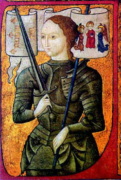 Жанна д’Арк, (1412– 1431 г.) Орлеанская дева народная героиня Франции
