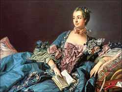 Жанна Антуанетта Пуассон де Помпадур (1721–1764 г.) фаворитка французского короля Людовика XV